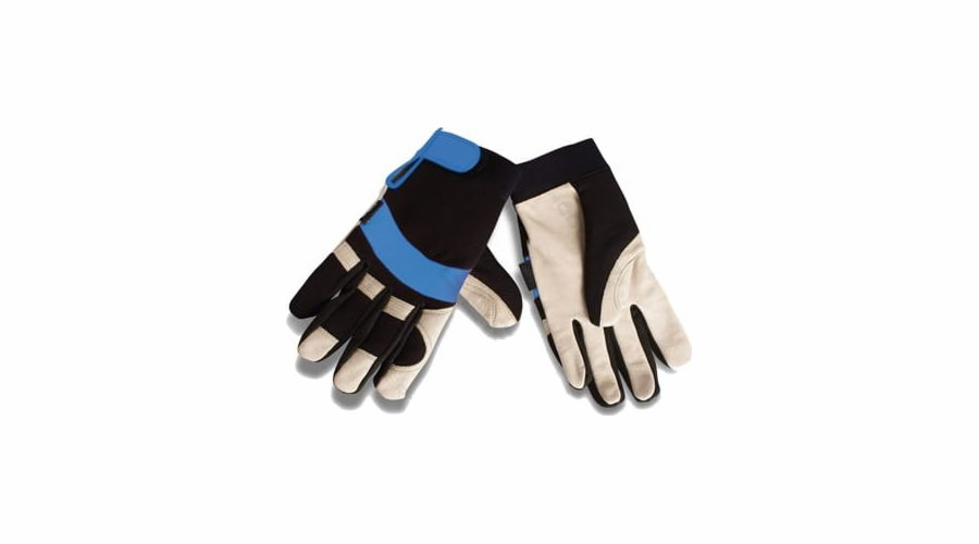 Pracovní rukavice Högert Technik velikost 10 s úpravou na suchý zip (HT5K216)