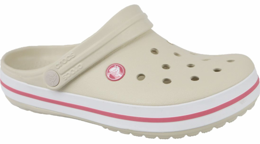 Dámské pantofle Crocs Crockband, béžové, velikost 37/38 (11016-1AS)