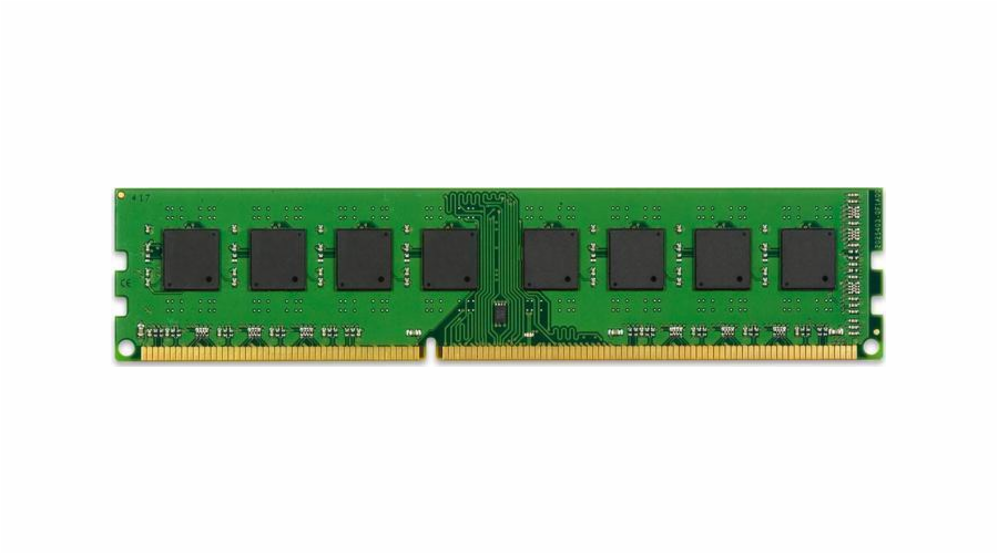 Paměť Kingston ValueRAM, DDR3, 4 GB, 1600 MHz, CL11 (KVR16N11S8/4)
