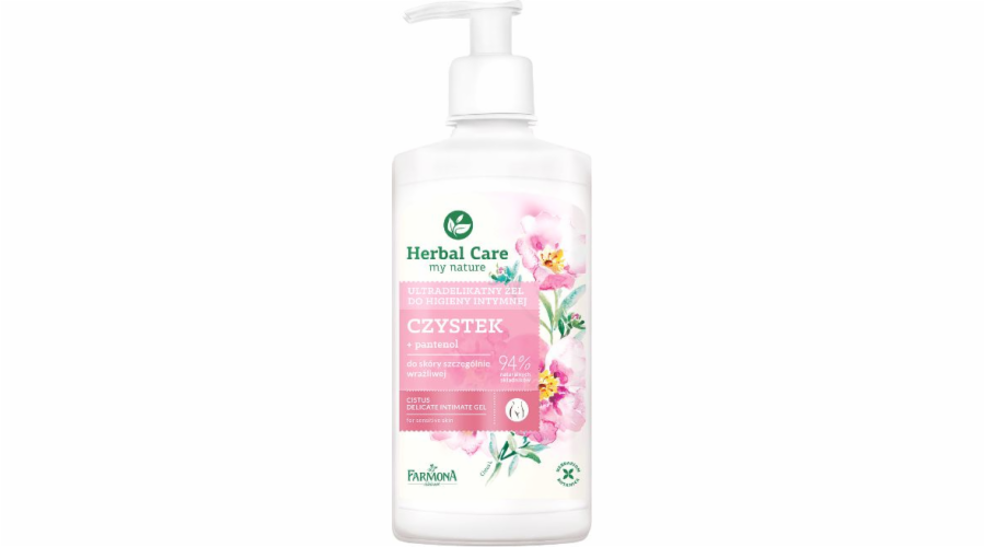 Farmona Herbal Care Ultra jemný gel pro intimní hygienu Cistus 330ml