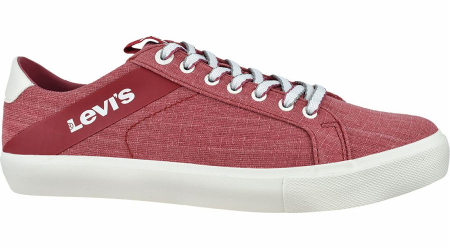 Pánské boty Levi`s Woodward L, červené, velikost 42 (230667-752-87)