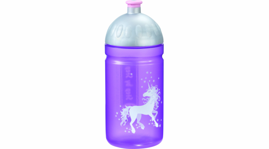 Krok za krokem Dětská lahvička Unicorn 500ml fialová