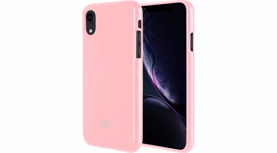 Pouzdro Mercury Jelly Case iPhone 11 Max světle růžové / růžové