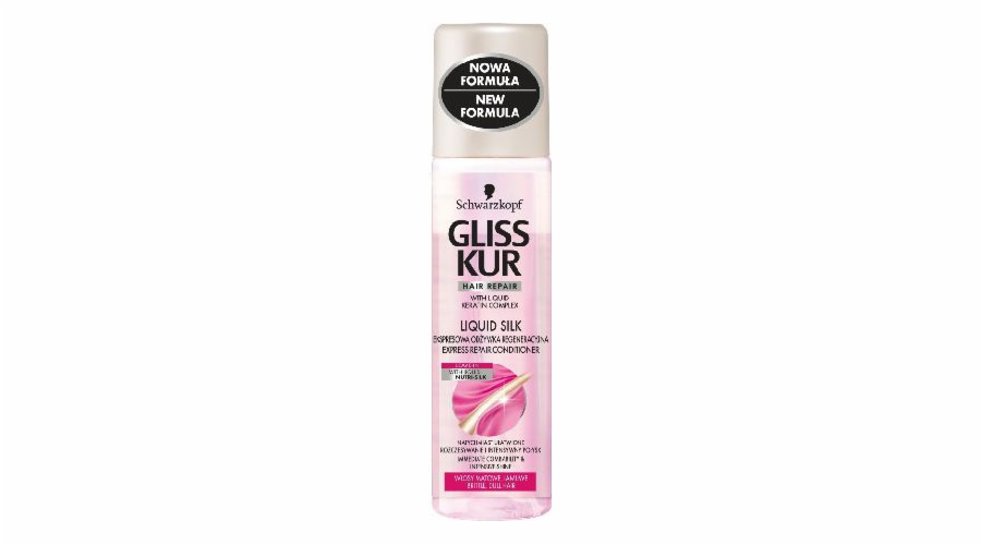 Schwarzkopf Gliss Kur Liquid Silk Gloss Express Conditioner sprej TOP 200 ml