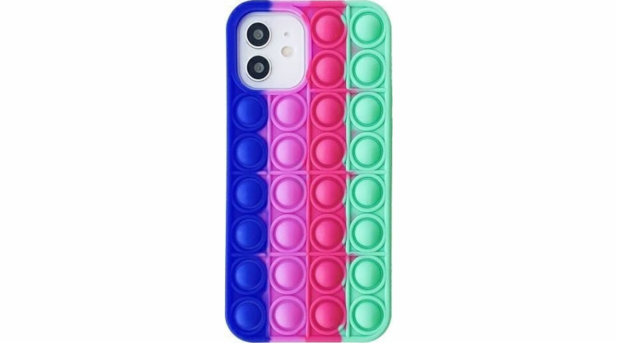 Antistresové pouzdro iPhone 12 Pro Max BOX tmavě modré/růžové/malinové/pistáciové