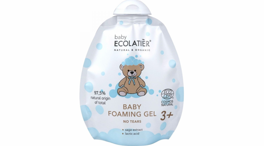 Ecolatier ECOLATIER BABY Pěnový gel pro miminka 3+, 250 ml DOY-PACK