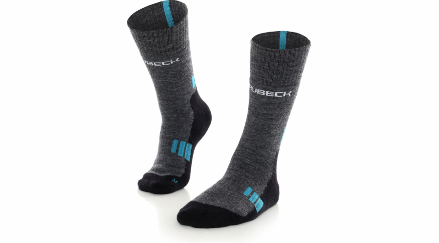Pánské trekingové lehké ponožky Brubeck, grafitově modré, velikosti 42-44 (BTR002/M)