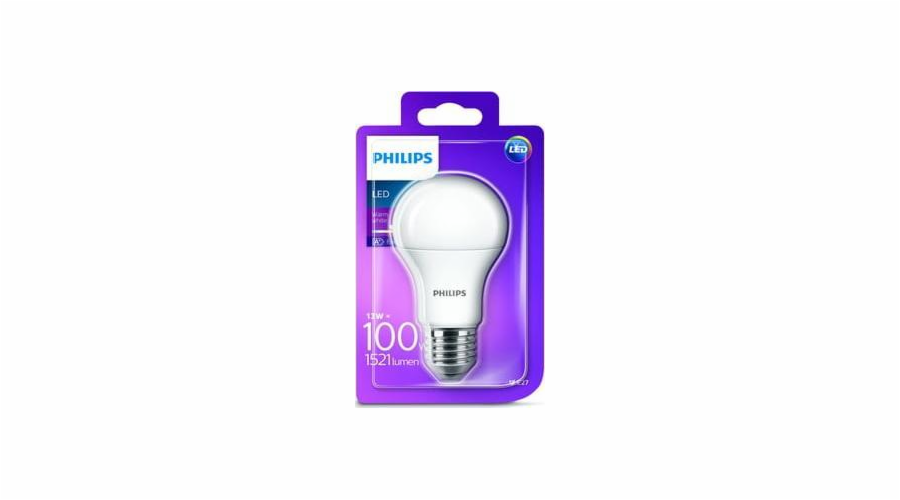 Philips LED žárovka 100W A60 E27 WW FR ND 1PF/10 929001234504