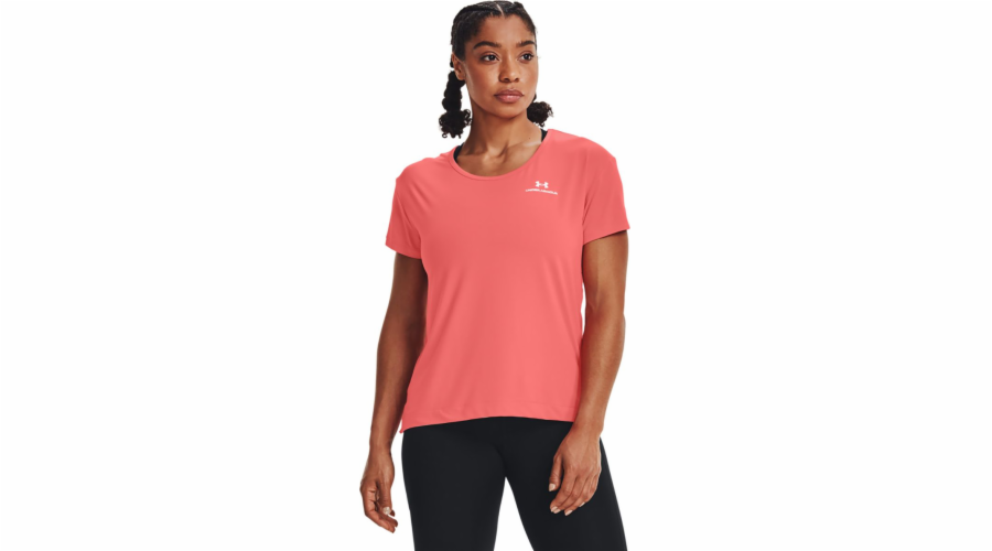 Under Armour UA Rush Energy Core SS dámské tričko, růžové, velikost LG (1365683-685)