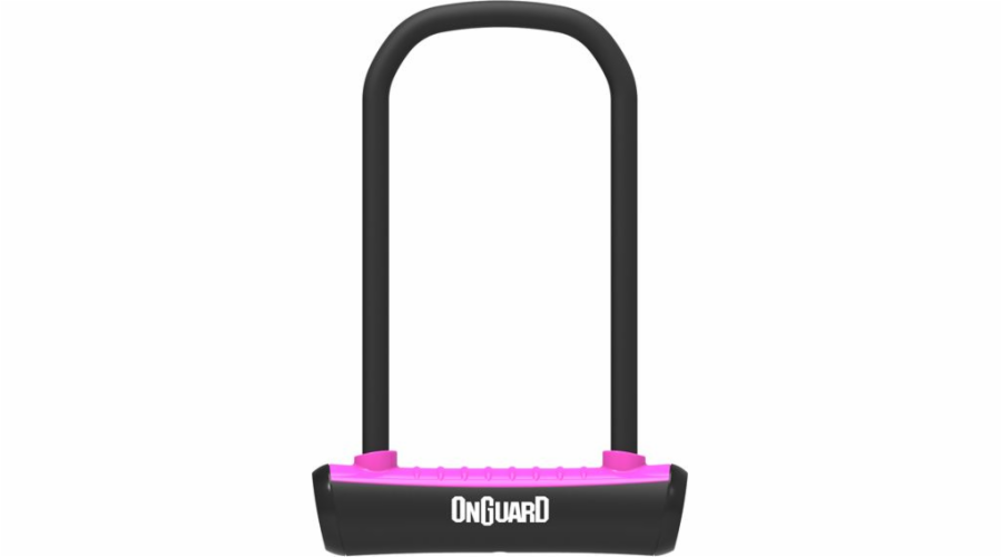 ONGUARD U-Lock zámek na kolo Neon růžový 115x230 mm (8153PN)