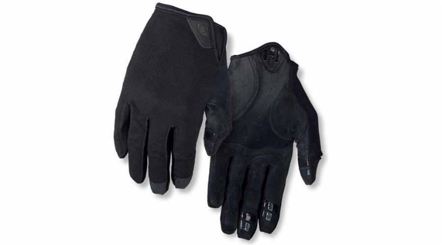 Pánské cyklistické rukavice Giro DND, černé, velikost XXXL