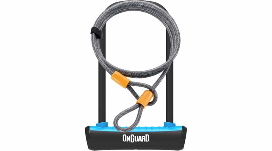 ONGUARD U-Lock zámek na kolo Neon modrý 10x1200 mm (8154BU)