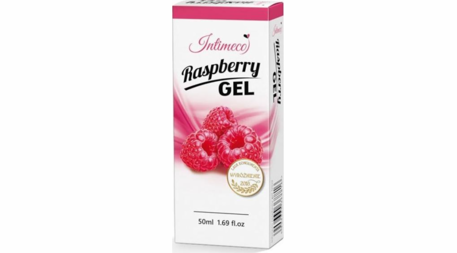Intimeco INTIMECO_Raspberry Aqua Gel vodní gel hydratační intimní partie Malina 50ml