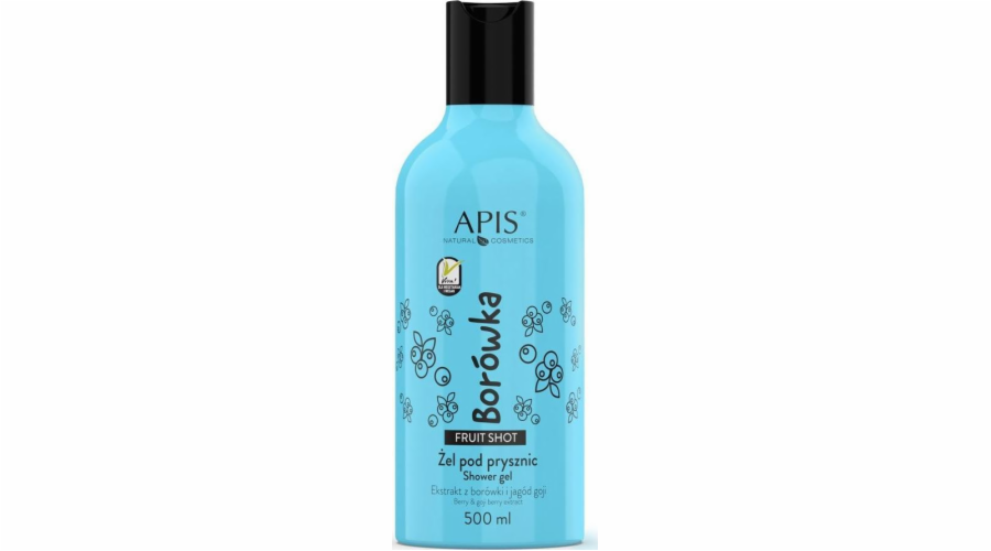 APIS APIS_Fruit Shot Shower Gel Borůvkový sprchový gel 500ml