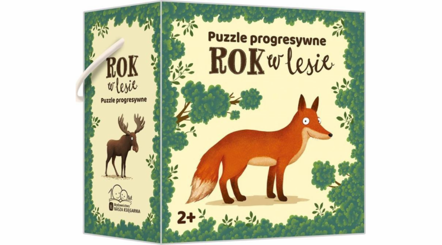 Naše knihkupectví Rok v lese – progresivní puzzle