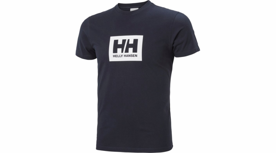 Helly Hansen pánské tričko HH Box Navy velikost S (53285_599)