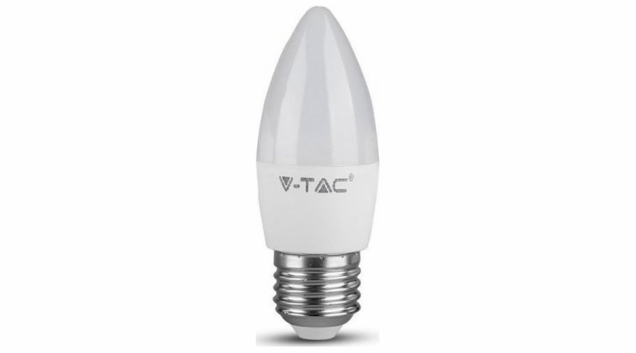 V-TAC LED žárovka 4,5W E27 VT-1821 svíčka 4000K 470lm