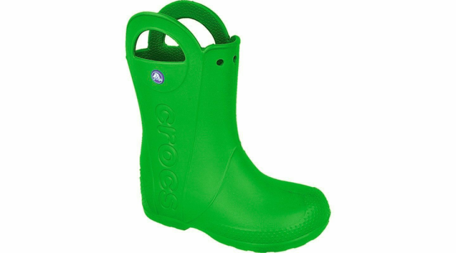 Holínky Crocs Handle It Kids, tmavě zelené, velikost 32/33 (12803)