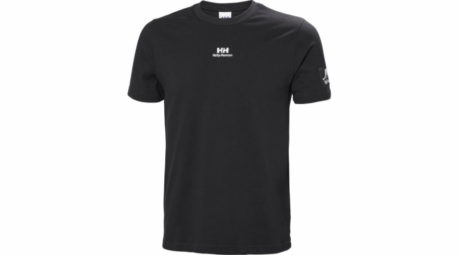 Helly Hansen Pánské tričko YU Patch T-shirt Černá velikost S (53391_991)