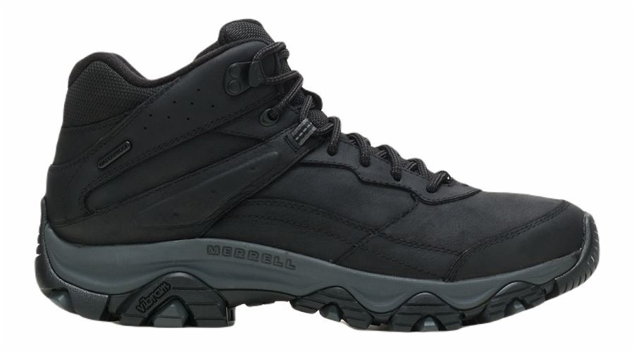 Merrell Moab Adventure 3 Mid WP pánské trekové boty, černé, velikost 42 (J003823)