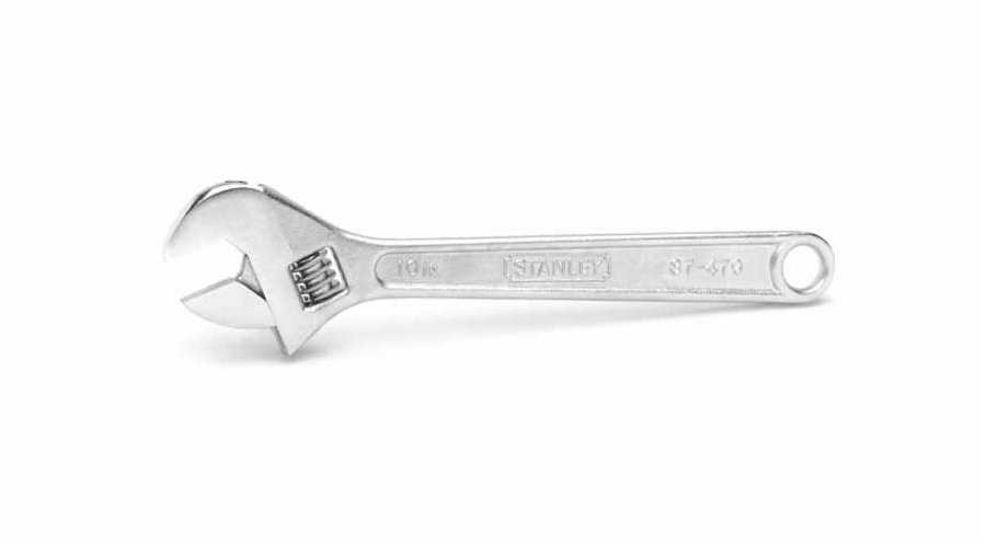 Stanley švédský nastavitelný klíč 250mm ocelová rukojeť (1-87-470)