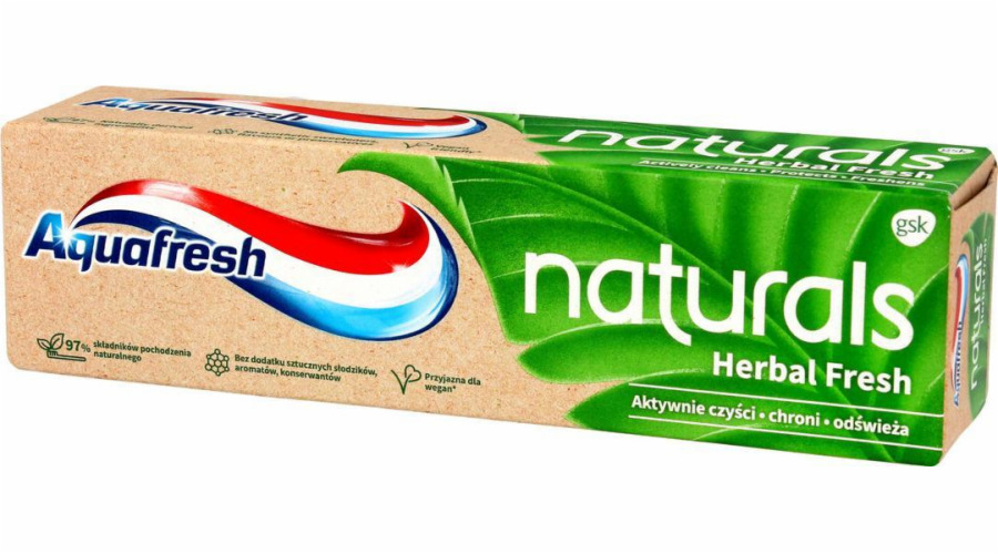 Aquafresh Naturals Herbal Fresh zubní pasta 75 ml