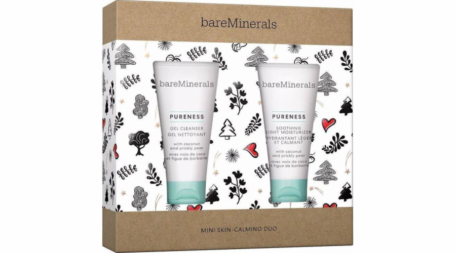 bareMinerals Mini Skin-Calming Duo set lehký hydratační krém 30ml + čistící gel na obličej 30ml