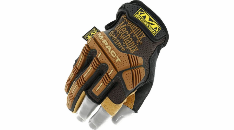 Mechanix Wear Mechanix Wear Kožené rukavice M-Pact Framer Black-Coyote XXL