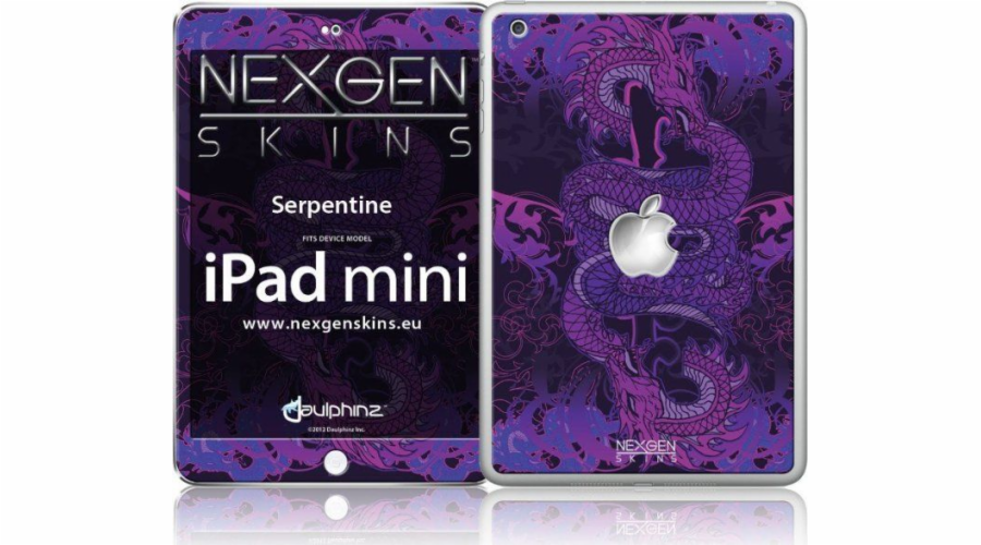Nexgen Skins Nexgen Skins - Sada vzhledů pouzdra s 3D efektem Ipad Mini (serpentine 3d)