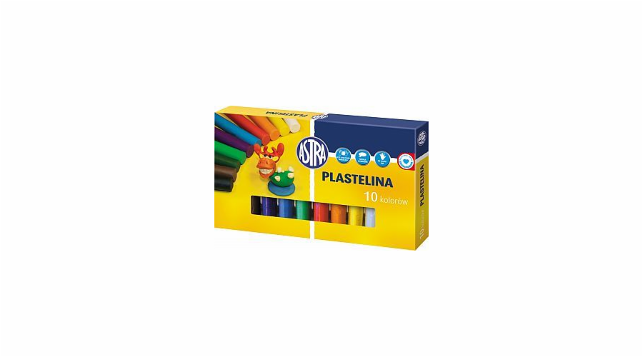 Plastelína Bertus 10 barev