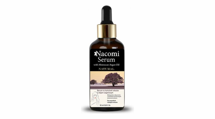 Nacomi sérum s arganovým olejem, na konečky, 50 ml
