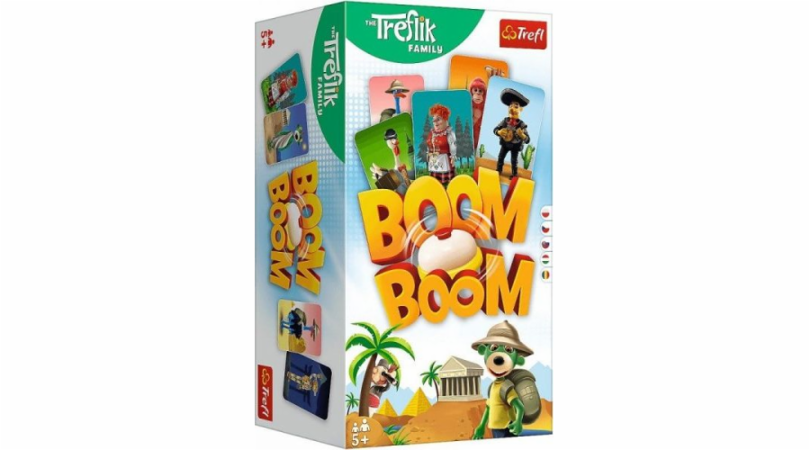 Trefl PROMO Boom Boom Rodinná hra Treflik 02122 Trefl p8