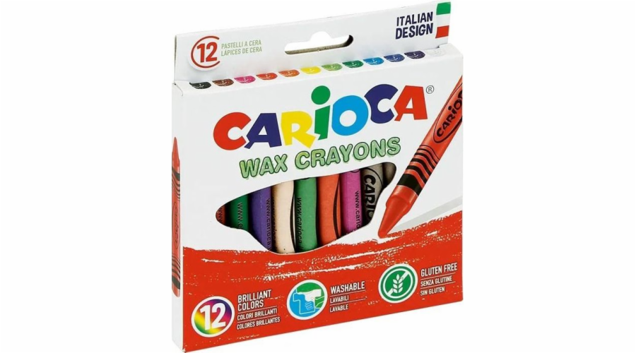 Carioca Pastelky 12 barev (386436)