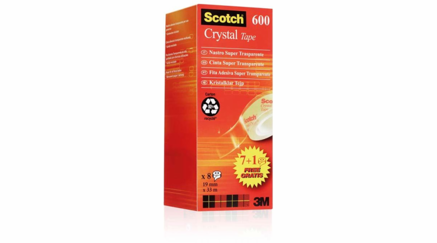 Lepicí páska 3M Scotch Tape 600 (3M-XA004839503)