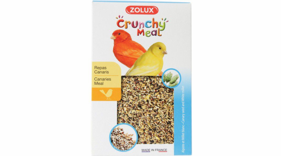 Zolux CRUNCHY MEAL krmivo pro kanárky 800g
