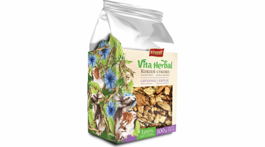 Vitapol Vita Herbal pro hlodavce a králíky, kořen čekanky, 100g