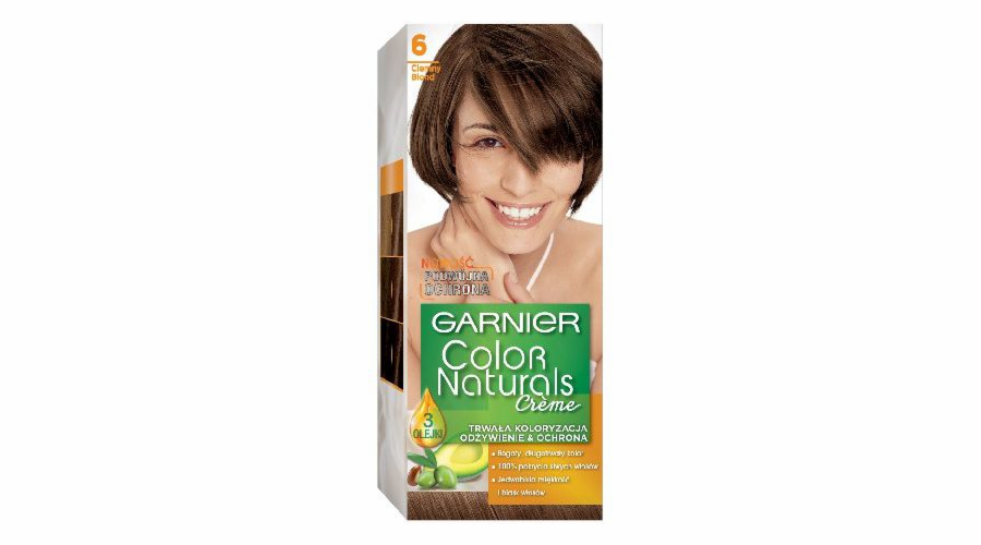 Barvící krém Garnier Color Naturals č. 6 Tmavě blond