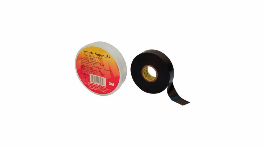 3M izolační páska 25 mm x 33 m PVC Scotch 33 černá (80012023059)