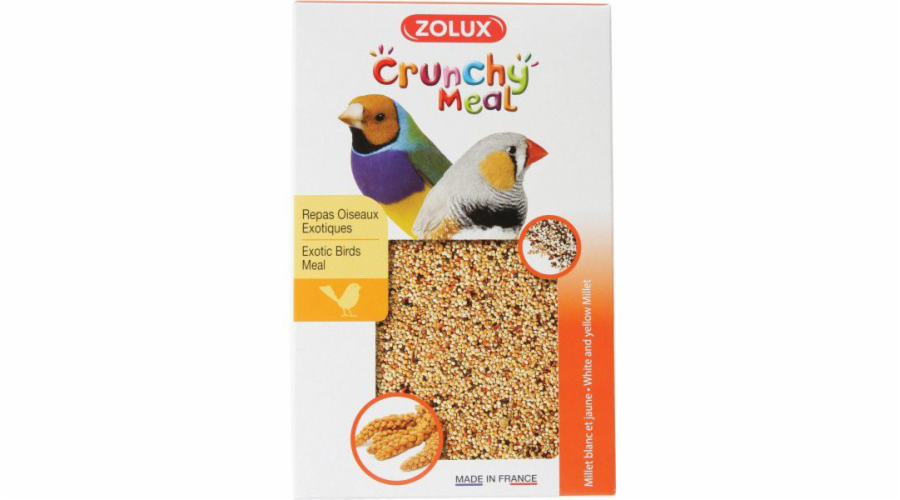 Zolux CRUNCHY MEAL krmivo pro exotické ptactvo 800g