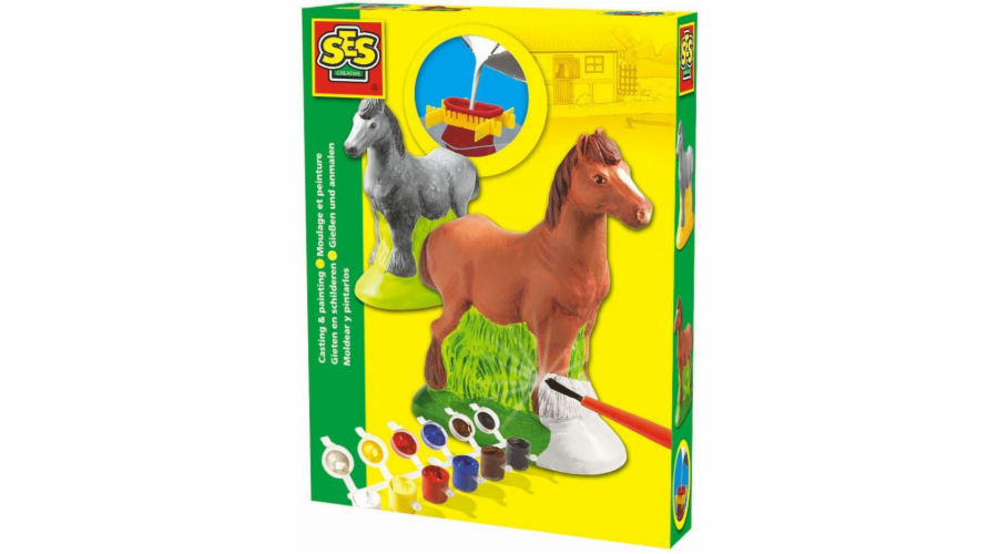 SES 3D sádrový odlitek – Kůň (216306)