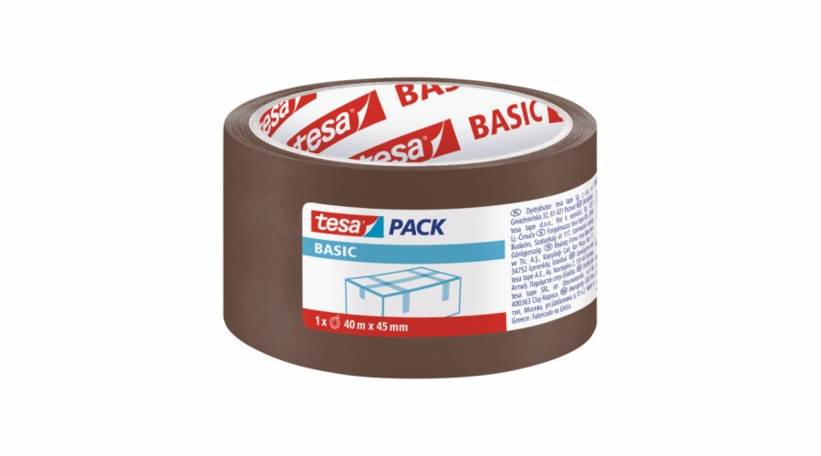 Tesa BASIC balicí páska hnědá 40m 45mm (H5857500)