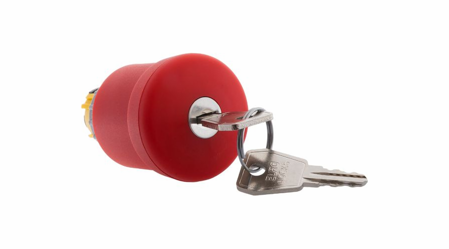 Spamel Red bezpečnostní tlačítko s klíčem (SP22-BSN-01)