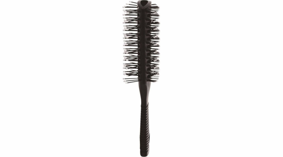 Intervion Antistatic Hair Brush, oboustranný průchozí kartáč s gumovou rukojetí