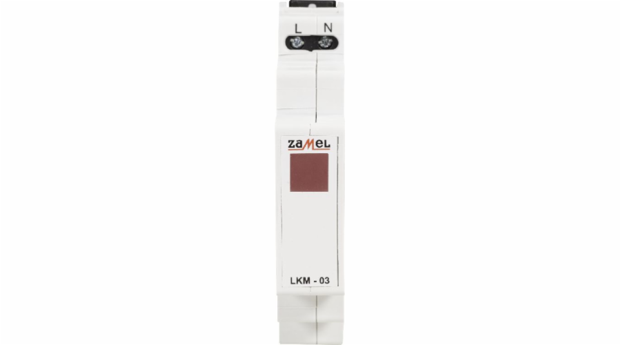 Zamel Indikátor napájení 230V LED červená LKM-03-10 (EXT10000044)