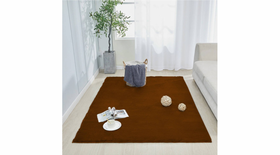 Strado Rabbit Strado koberec do obývacího pokoje 140x200 Carmel (hnědý)