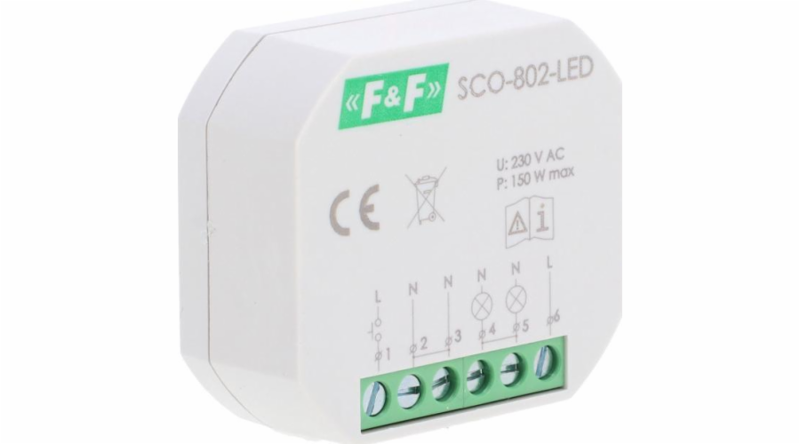 F&F SCO-802-LED stmívač osvětlení