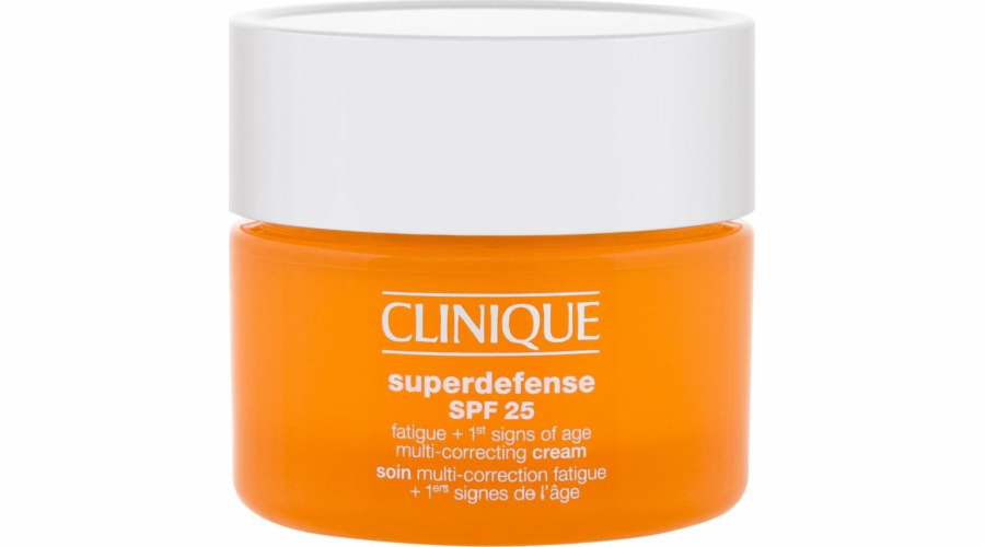 CLINIQUE_Superdefense Broad Spectrum SPF25 Multi-Correecting Cream korekční krém na obličej 30 ml