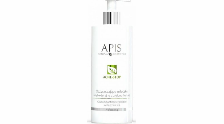 APIS APIS_Acne-Stop Cleansing Antibacterial Lotion čistící antibakteriální mléko se zeleným čajem 500ml
