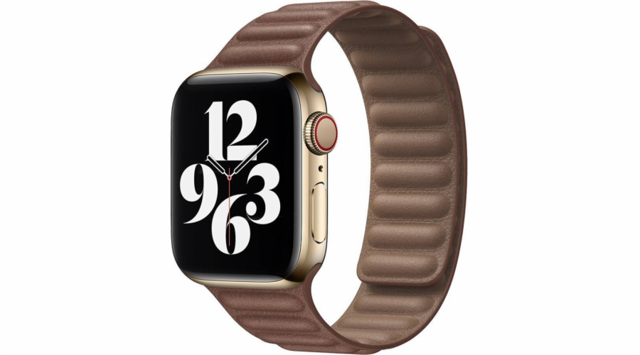 Strado Kožený řemínek, pásek pro Apple Watch 7 41mm (hnědý), univerzální