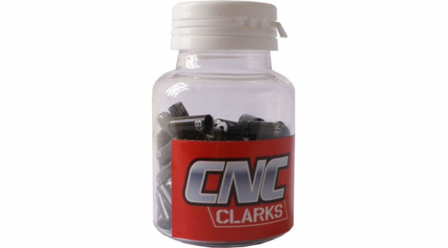 Clarks Vnější kryt ozubeného kola 4 mm CNC hliník 100 ks Černá (CP-G-01-DP-BLK)